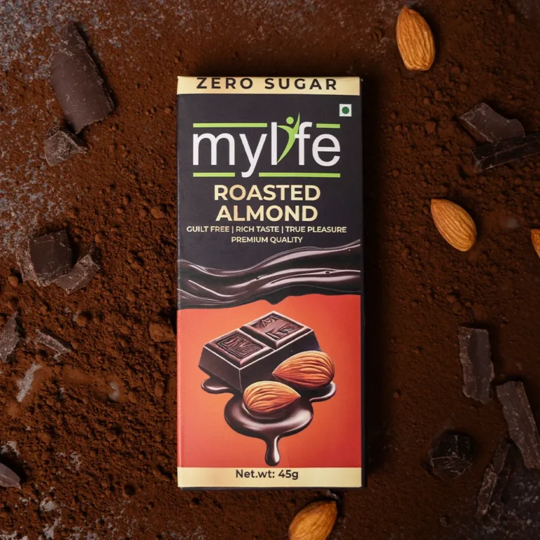 Zero Sugar Roasted Almond Chocolate