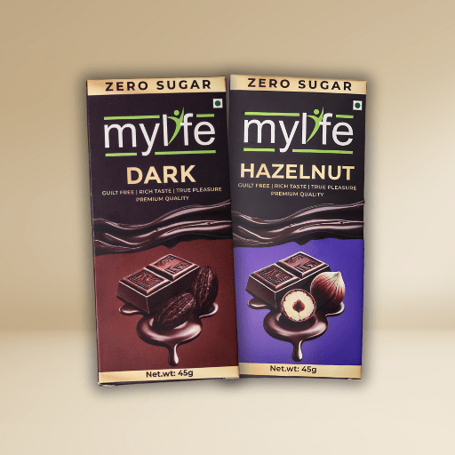 The Duo Of Delight (Dark Chocolate + Hazelnut Chocolate ) The Duo Of Delight (Dark Chocolate + Hazelnut Chocolate )
