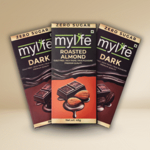 The Celebration Stack ( Two Dark Chocolate + Roasted Almond Chocolate )