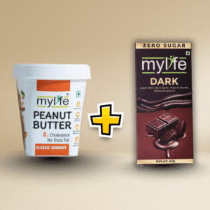 Wholesome Essentials( Classic crunchy Peanut Butter + Dark Chocolate )