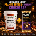 The Crunchy Affair (Chocolate Crispy Peanut Butter + Hazelnut Chocolate)