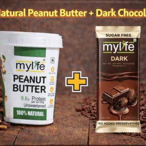 The Power Duo( Natural Peanut Butter + Dark Chocolate)