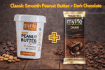 The Perfect Pair(Classic Smooth peanut butter + Dark Chocolate)