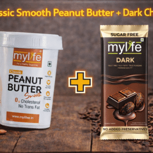 The Perfect Pair(Classic Smooth peanut butter + Dark Chocolate)