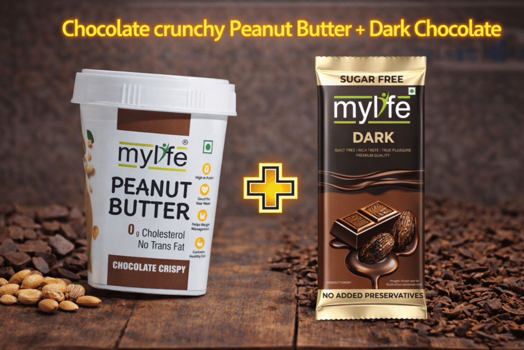 Crispy Dark Delight(Chocolate Crispy and Dark Chocolate)