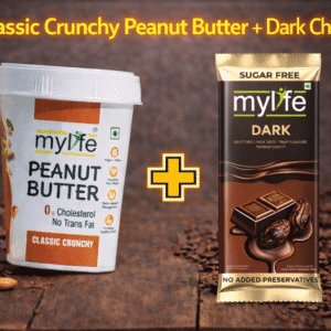 The wholesome Essentials(Classic Crunchy peanut butter + Dark Chocolate)