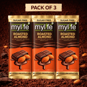 Mylife nut lovers treat(pack of three almond chocolate)