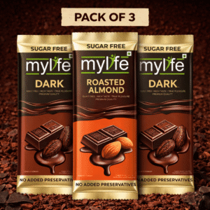 celebration Stack( Two Dark + Roasted almond Chocolate)