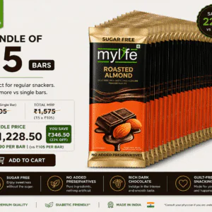 Premium Roasted Almond Bundle of 15 Bar