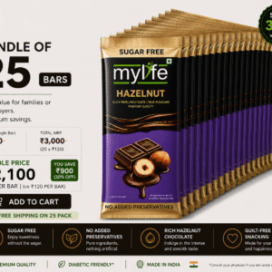 Premium Hazelnut Bundle of 25 bars