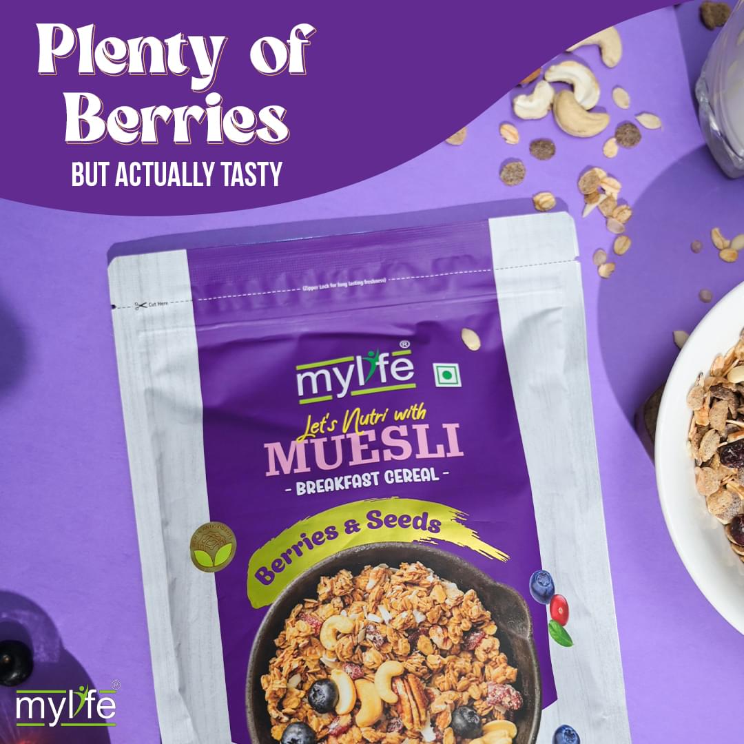 Muesli berries & seeds mylife